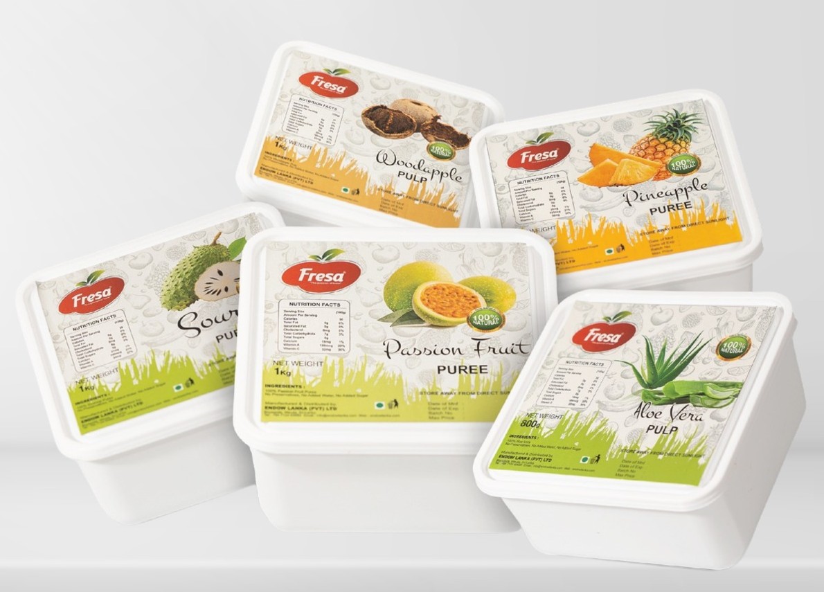 FRESA - 100% natural Fruit pulps
